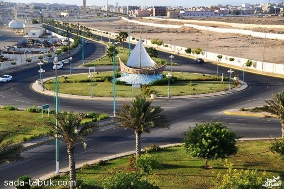 ميدان القارب بمحافظة الوجه ( عدسة محمد احمد الشريف )