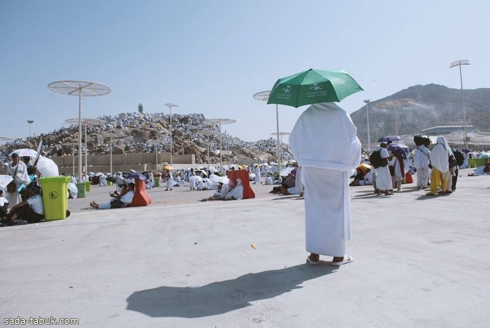 «الصحة» تحذّر الحجاج: حرارة الأسطح تصل إلى 72 درجة مئوية في بعض المناطق الجبلية بـ«المشاعر»