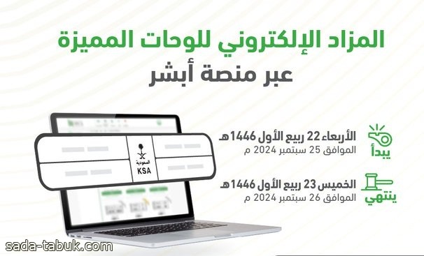 المرور: طرح مزاد اللوحات الإلكتروني غدًا الأربعاء عبر منصة أبشر