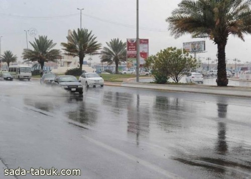 "الأرصاد" يُنبِّه 9 مناطق: أمطار متوسطة إلى غزيرة ورياح شديدة وأتربة مثارة