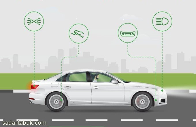 المرور: التجهيزات اللازمة في المركبة يعزز من السلامة المرورية أثناء القيادة