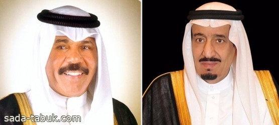 خادم الحرمين الشريفين يجري اتصالاً هاتفياً بأمير دولة الكويت