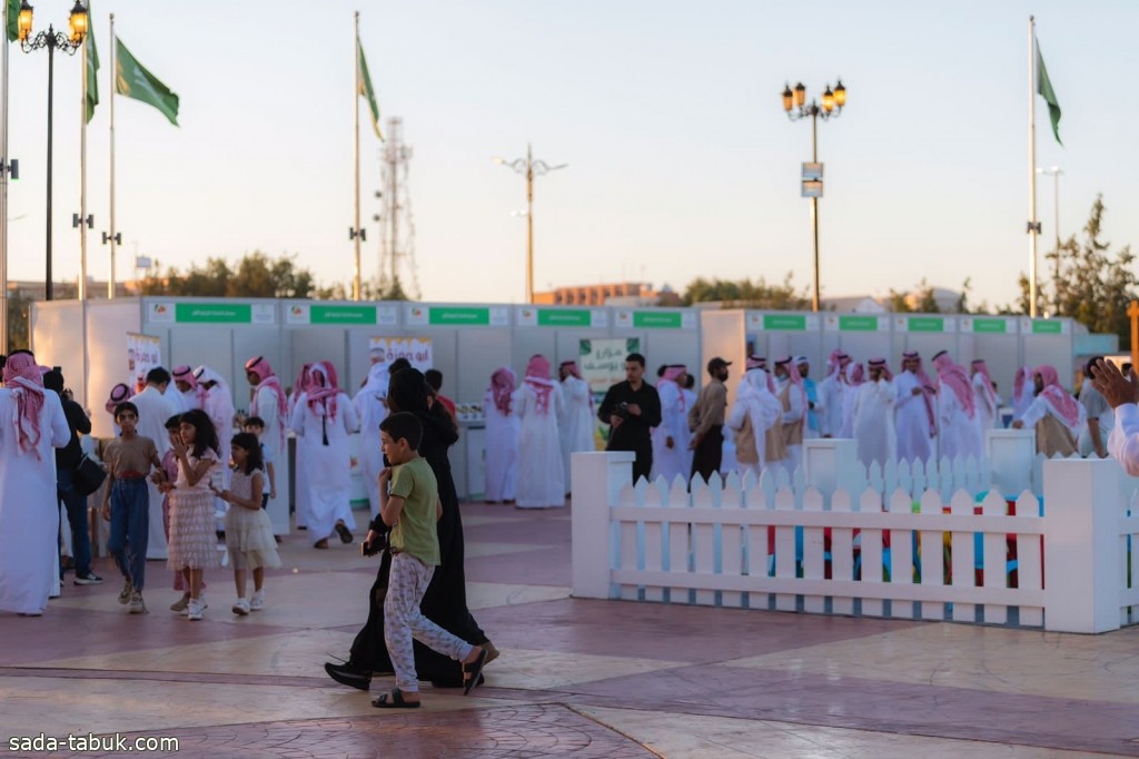 مهرجان المنتجات الزراعية الأول في ضباء يختتم فعالياته بحضور يتجاوز  ٤ آلاف زائر