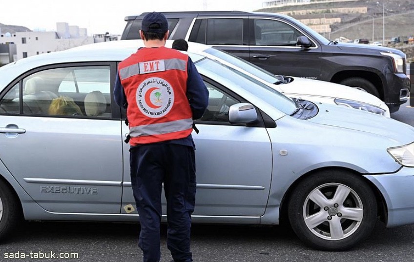 هيئة الهلال الأحمر بعسير توزّع إفطار صائم في العديد من المواقع بأبها