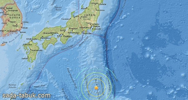 زلزال بقوة 4.8 درجات يضرب جزر بونين اليابانية