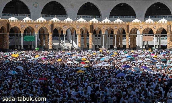 جاهزية المسجد الحرام لاستقبال الحجاج المتعجلين لأداء طواف الإفاضة وصلاة الجمعة