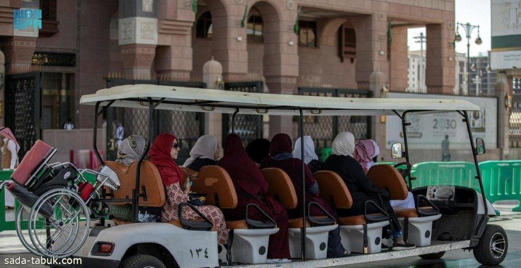 خدمات إنسانية لـ 700 ألف حاج من كبار السن وذوي الإعاقة في المسجد النبوي