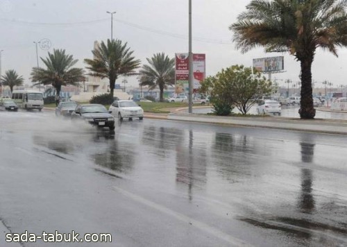 "الأرصاد" يُنبِّه 9 مناطق: أمطار خفيفة إلى غزيرة ورياح شديدة وموجة حارة