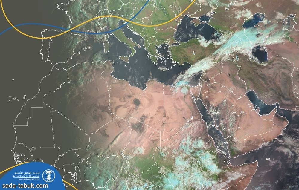 «الأرصاد»: أجواء المملكة لن تتأثر بـ«العاصفة دانيال»